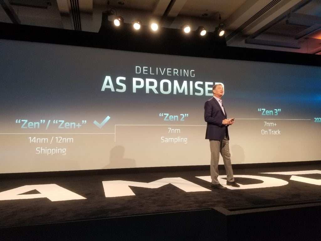 Η AMD ανακοίνωσε την Zen 2 αρχιτεκτονική: 7nm και μέχρι 64 πυρήνες